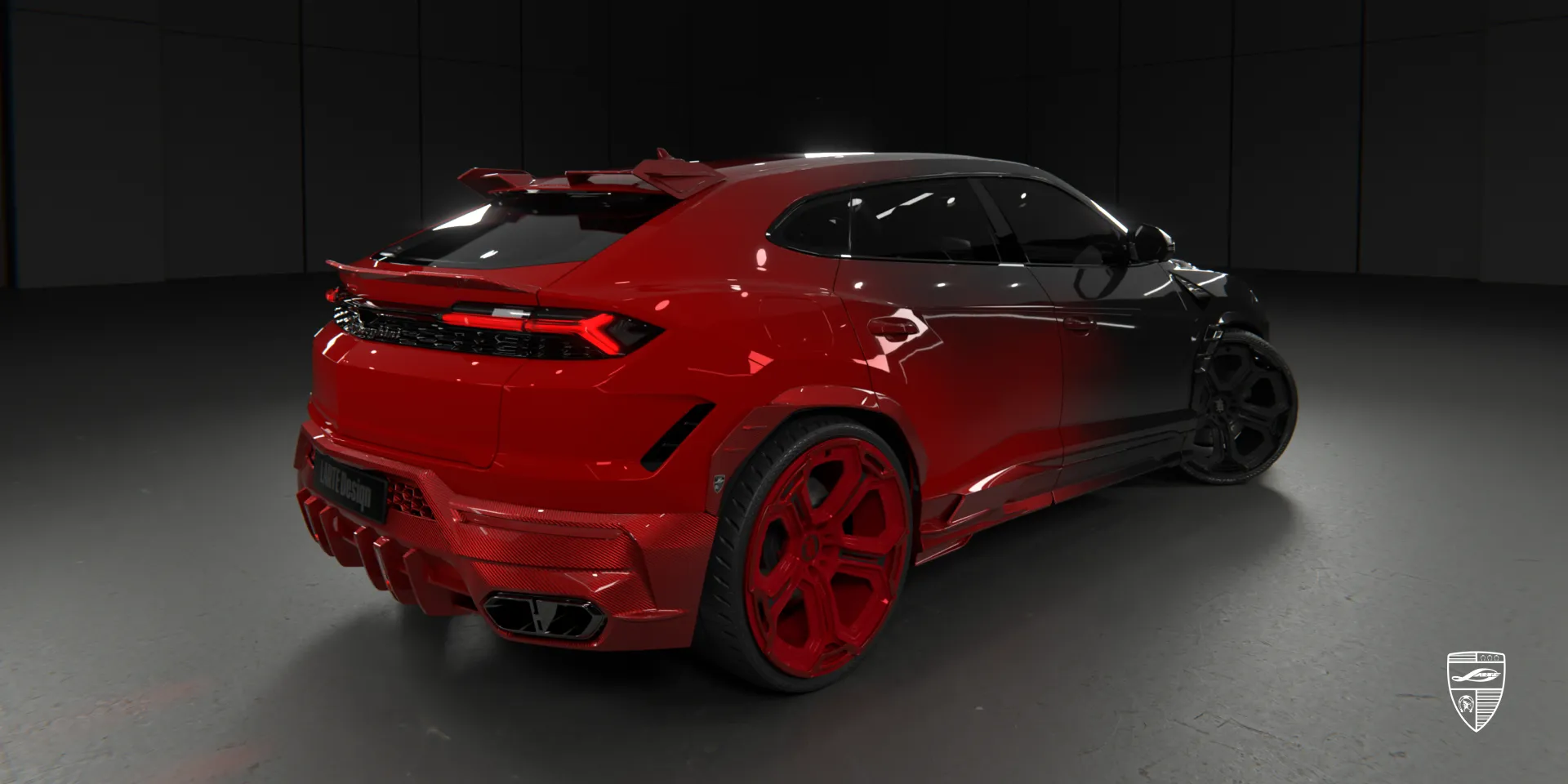 Lamborghini Urus SE with full body kit showcasing aggressive styling and premium design