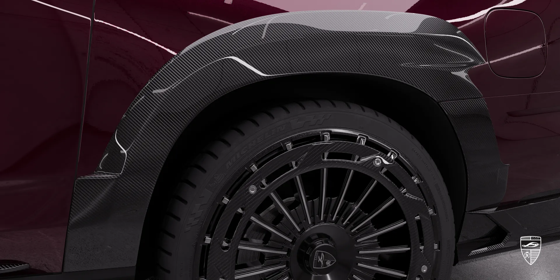 Cadillac Escalade‑V ESV Facelift‑Karosserieset entwickelt für Grandezza