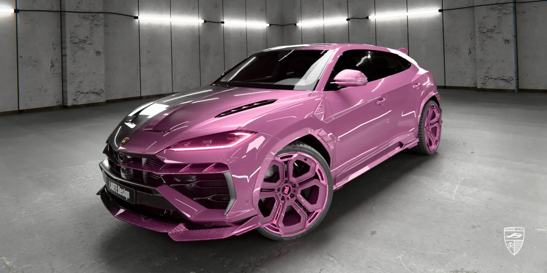 2026 URUS SE Karosserieset fügt aggressive Linien und Aerodynamik hinzu
