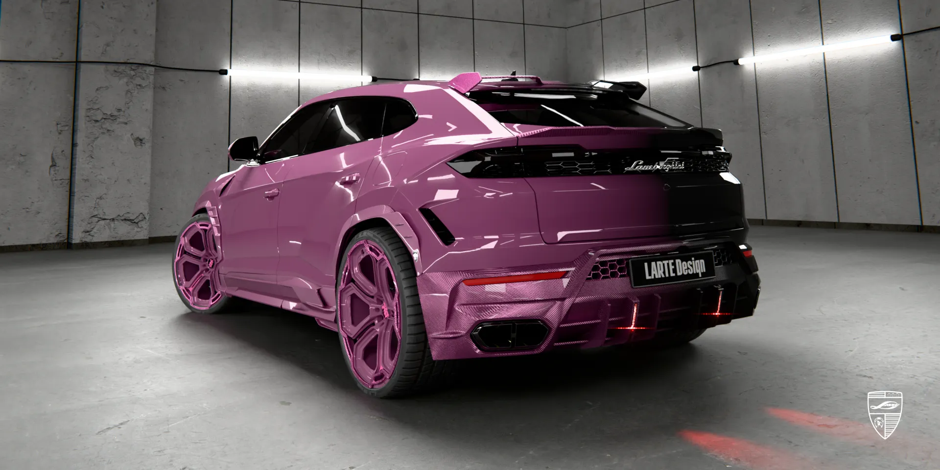 2026 URUS SE Upgrade mit individuellem Widebody‑Kit für muskulöse Haltung