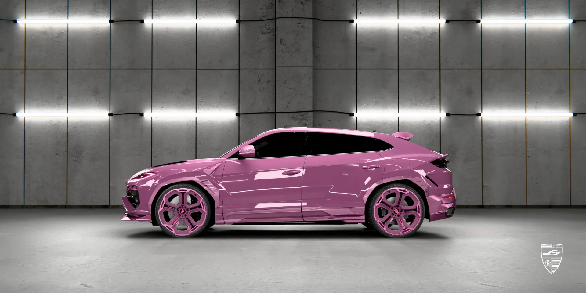 Widebody‑Kit verwandelt den URUS SE in eine renntaugliche Maschine