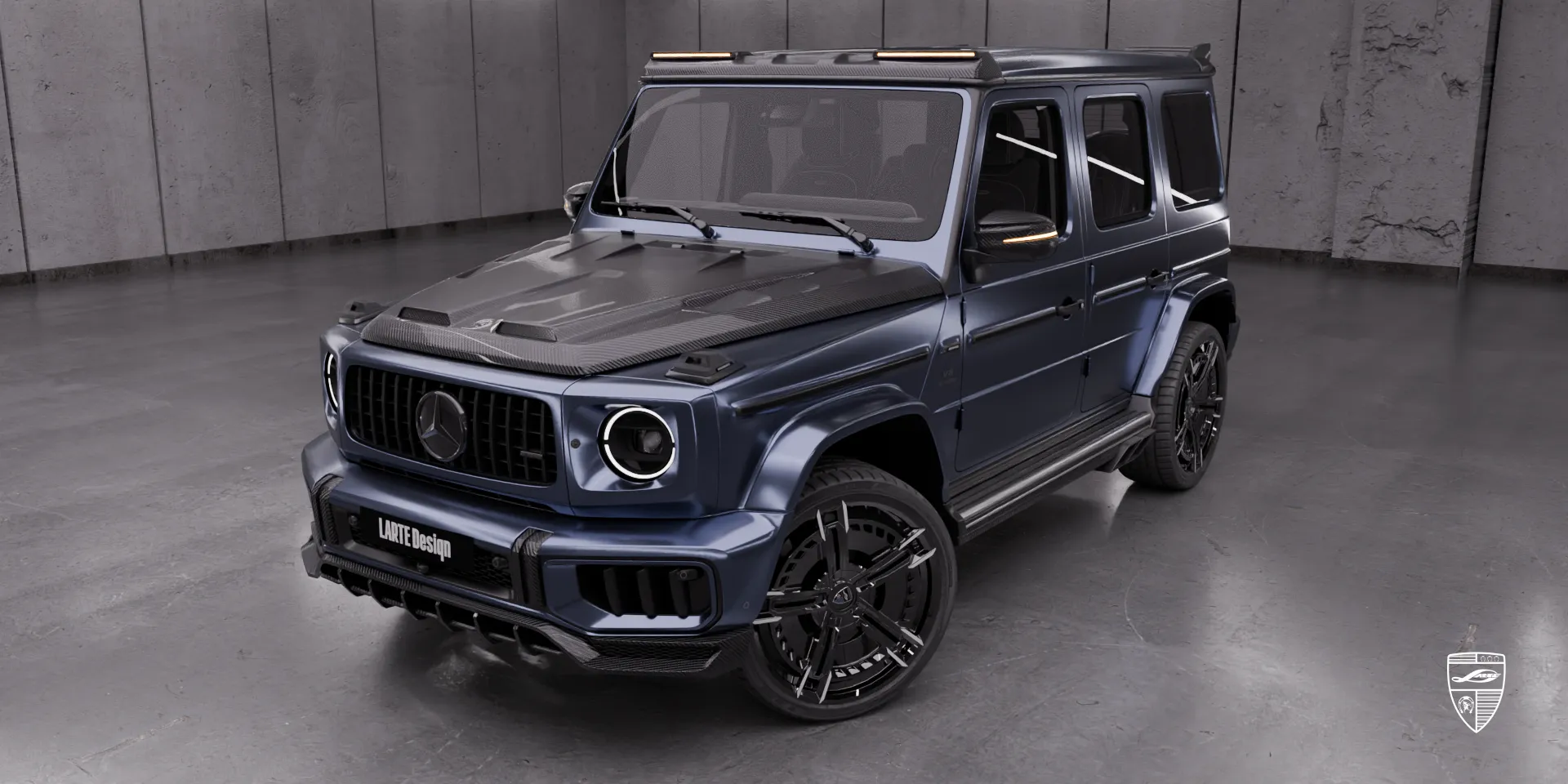 Unique appearance: carbon body kit on AMG 63 G‑Class Facelift, limited series