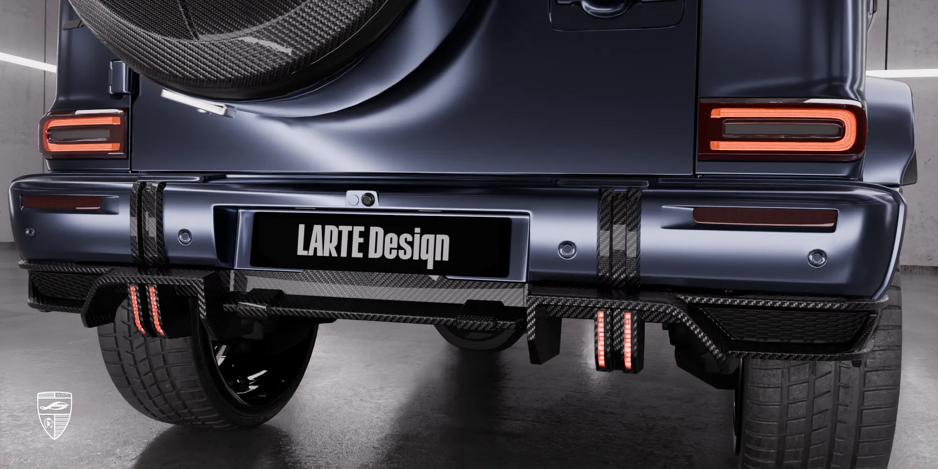 Celebrity‑inspired: body kit upgrade for AMG 63 G‑Class Facelift, dynamic lines