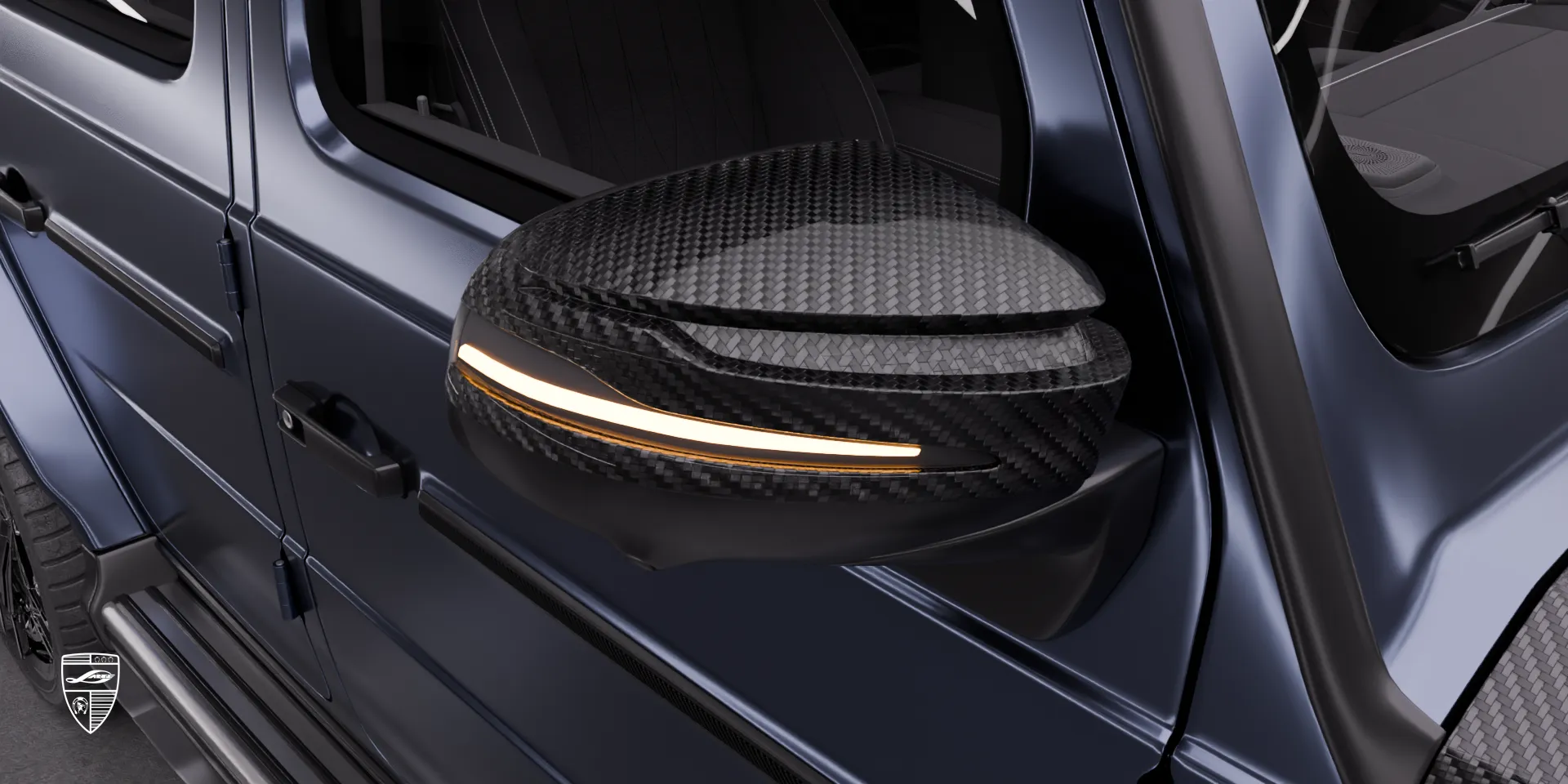 High‑end upgrade: carbon body kit for Mercedes‑AMG 63 G‑Class, modern silhouette