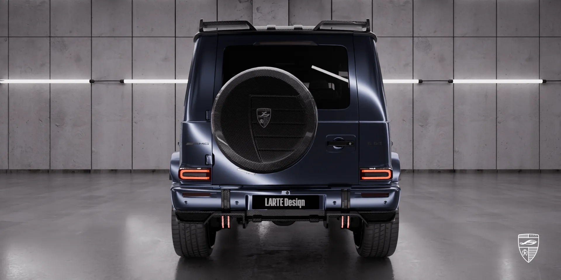 Exclusive edition: body kit upgrade for AMG 63 G‑Class Facelift, premium vehicle