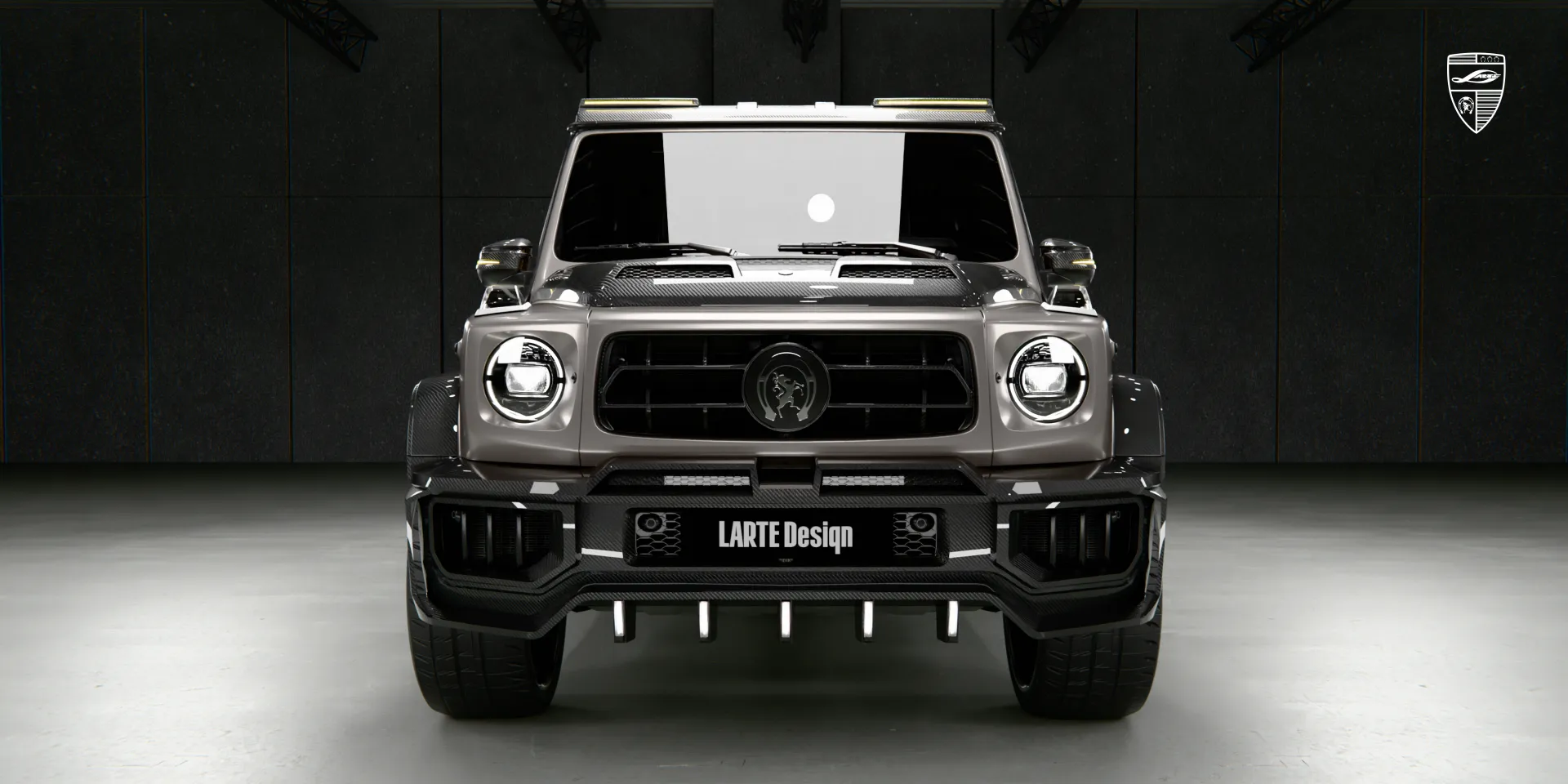 No drilling widebody conversion on G 63 AMG, rear bumper and diffuser junction