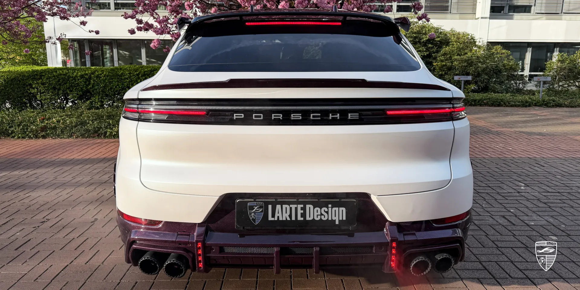 High‑net‑worth car buyers’ choice: luxurious exterior of a bespoke Cayenne at Geneva show