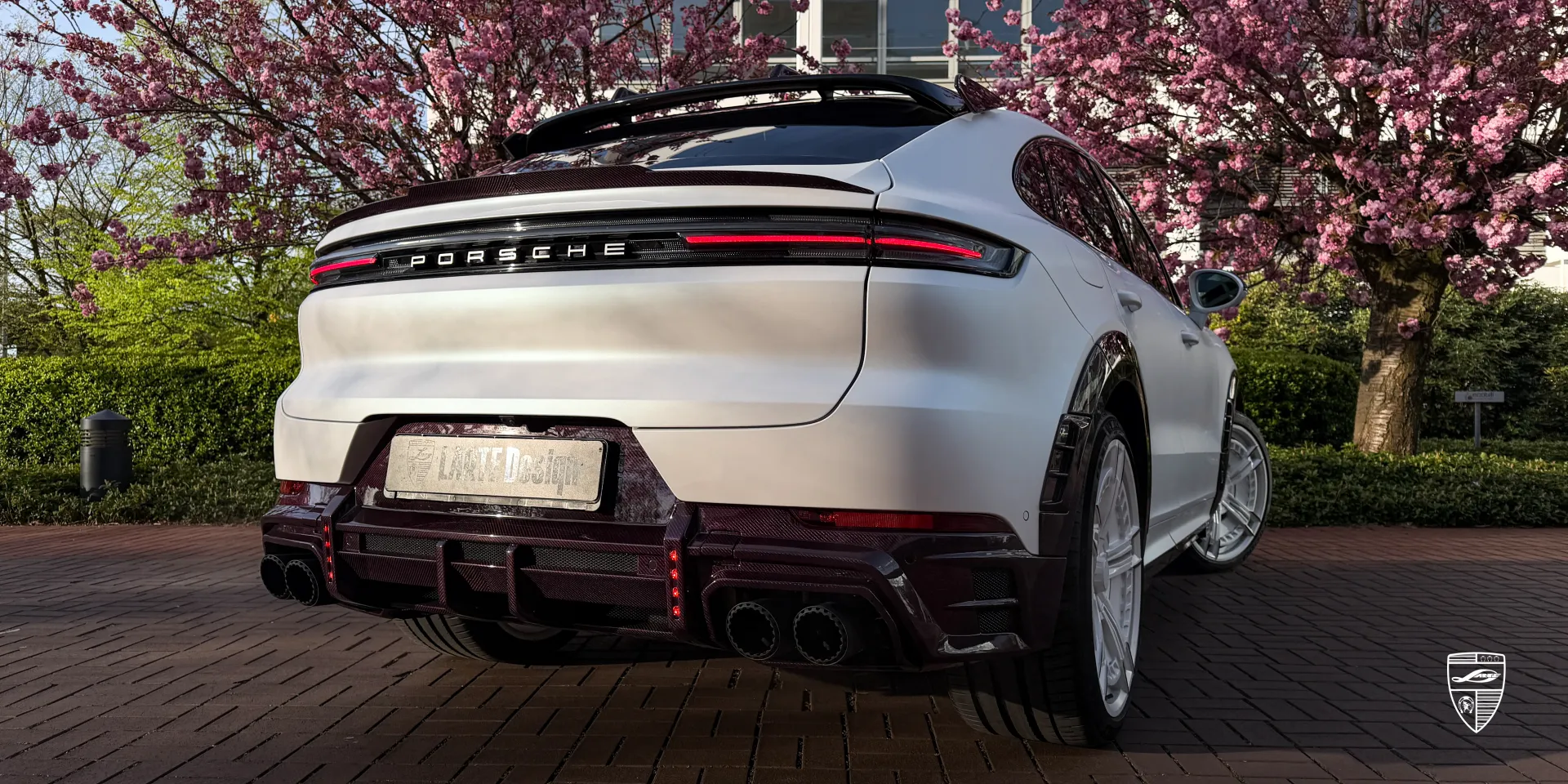 Luxury car enthusiasts Geneva 2026 get flagship tuning options — full Porsche exterior shot