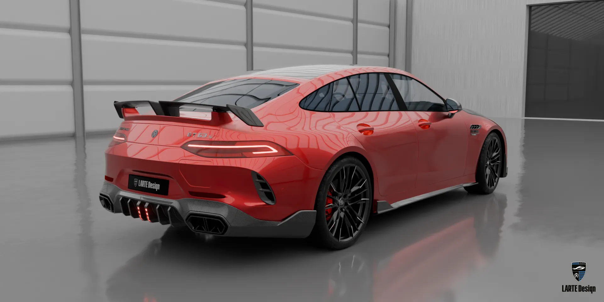 Roter GT AMG 63 – maßgeschneidertes Signature-Styling mit starker Präsenz