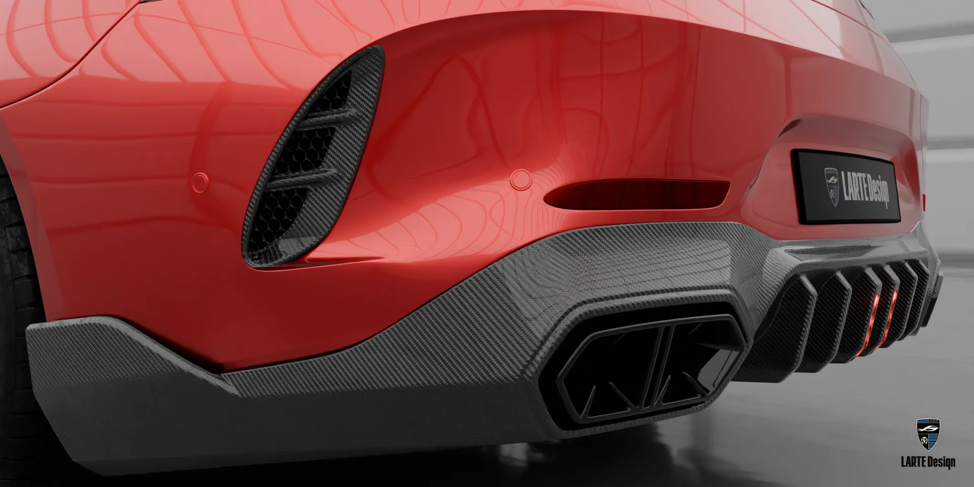Roter GT AMG 63 – Signature-Styling mit zurückhaltender Brutalität