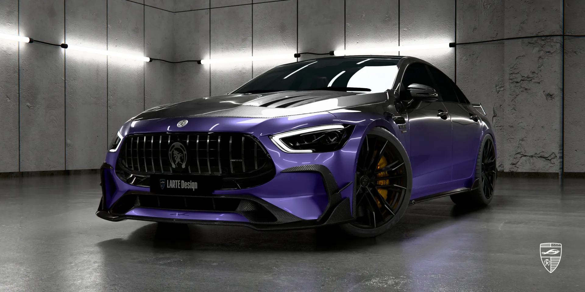 Aerodynamisches Carbon‑Kit AMG GT Facelift 63 reduziert Luftwiderstand effizient