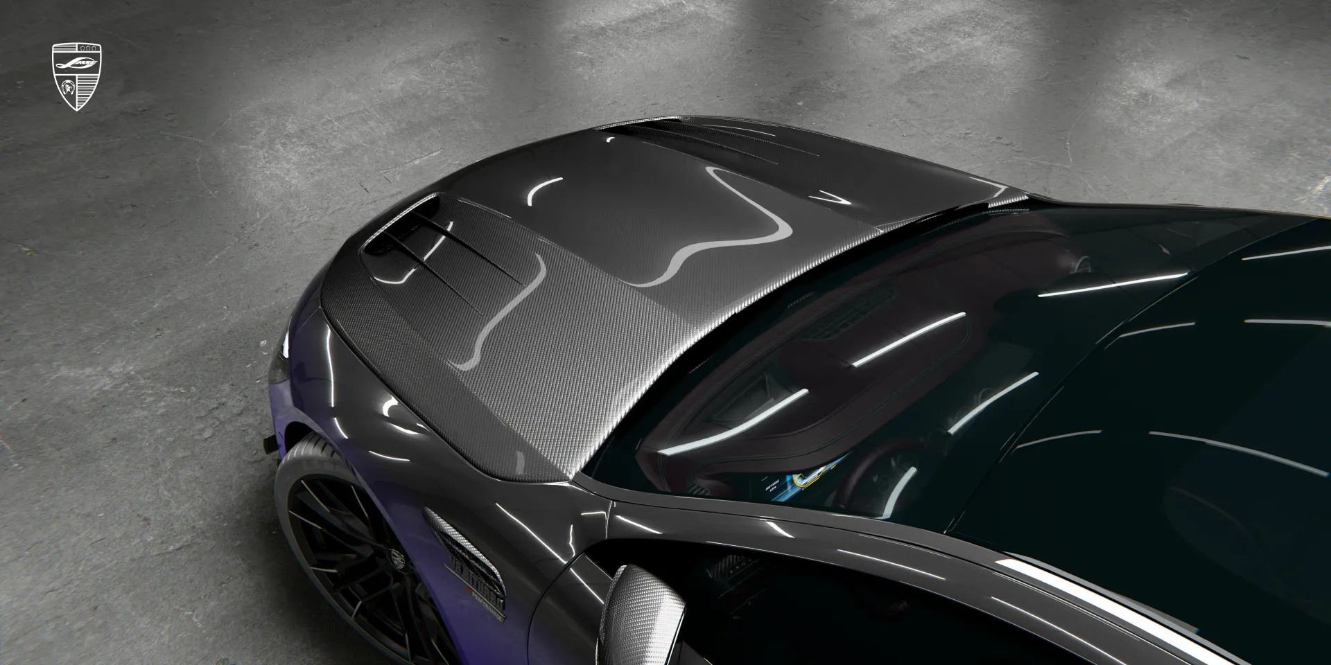 Carbon‑Faser‑Haube für Mercedes GT AMG 63 Facelift sorgt für Leichtbau und Aerodynamik