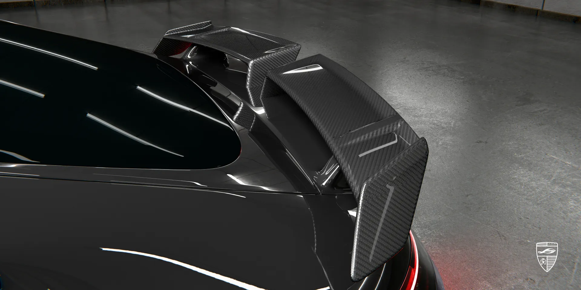 Carbon‑Faser‑Spoiler für Mercedes GT AMG Facelift verbessert Aerodynamik und Haltung