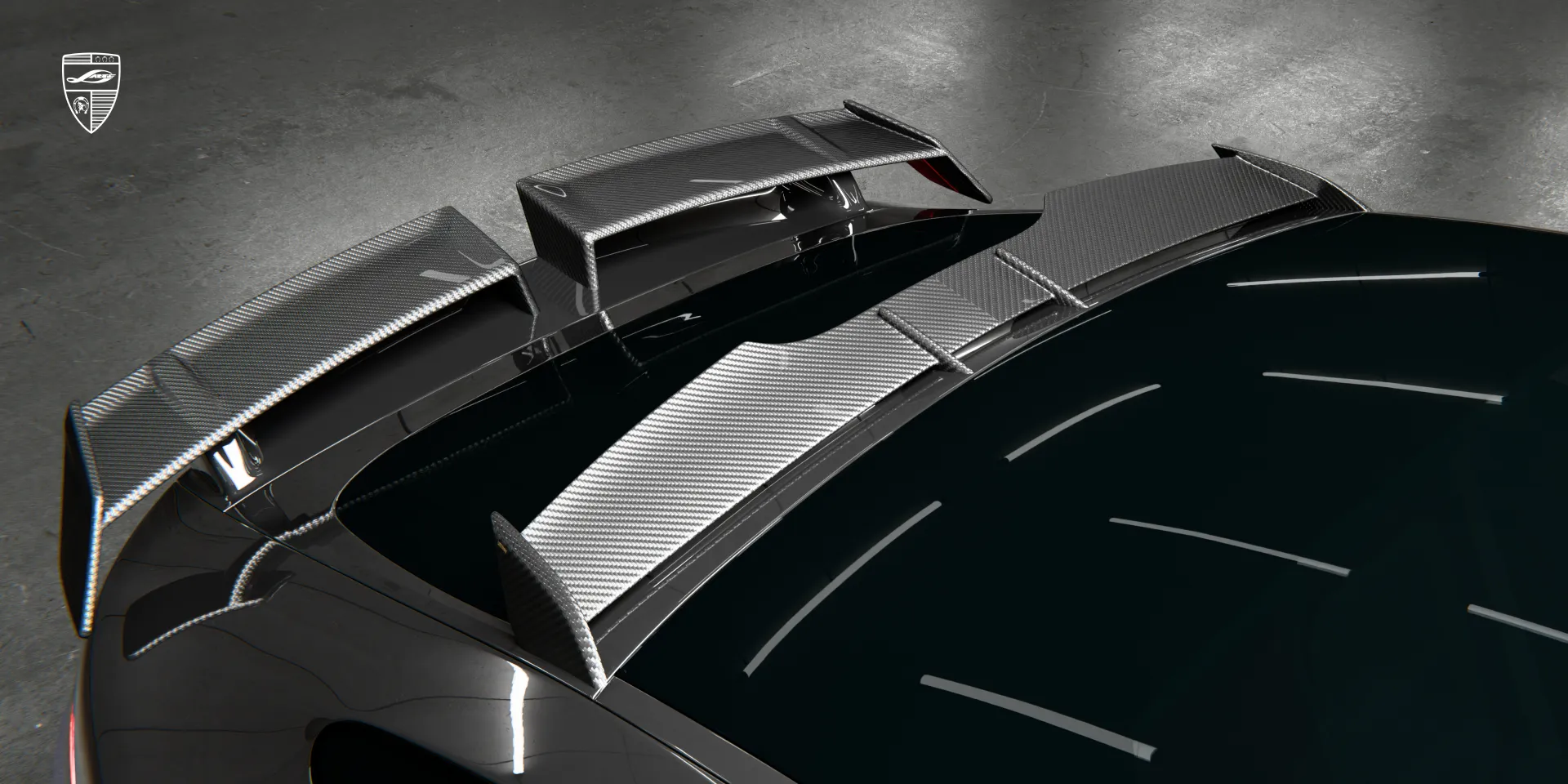 Handgefertigte Dry‑Carbon‑Elemente für GT Facelift AMG 63 zeigen Meisterarbeit