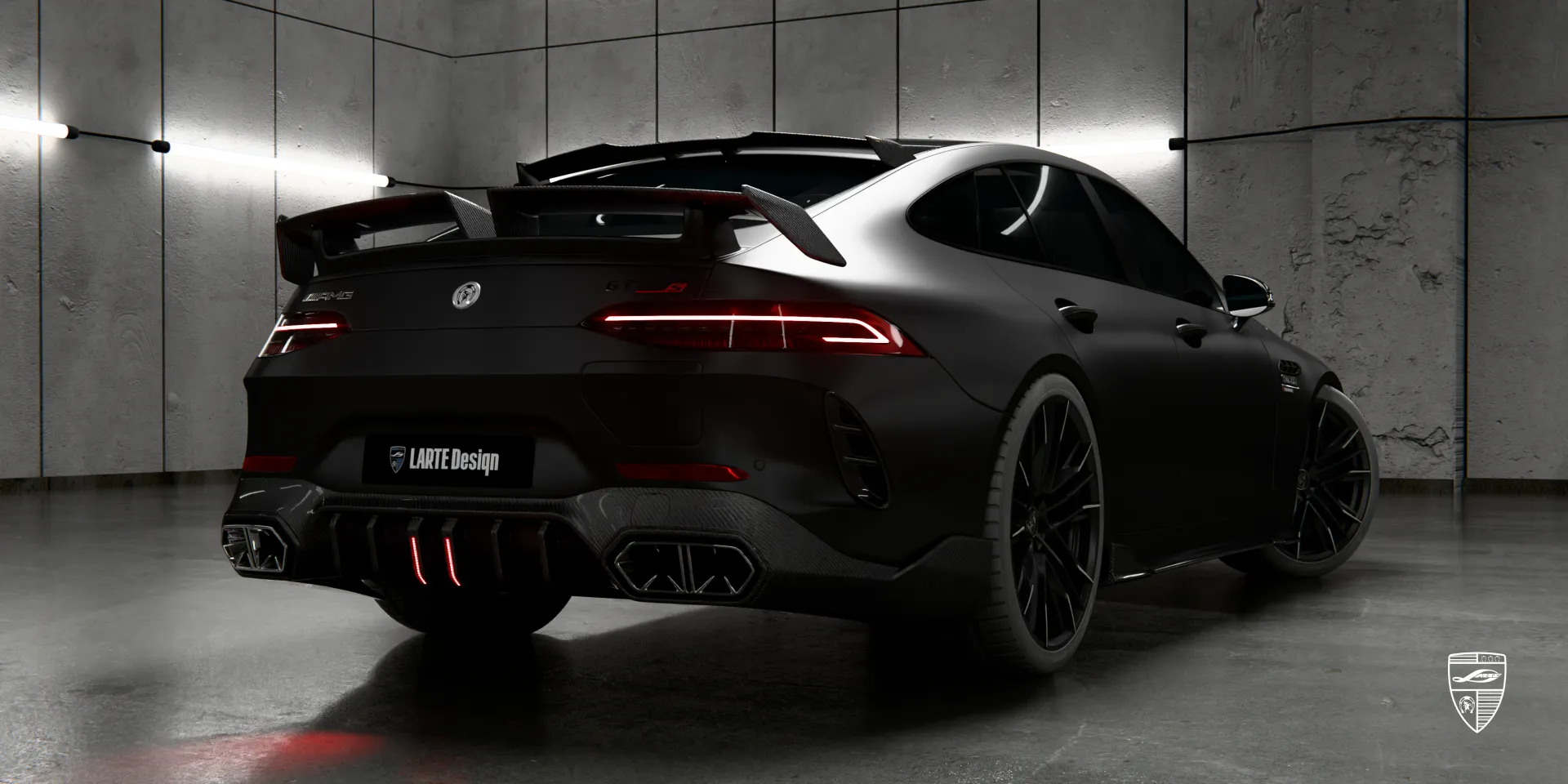 Renninspirierte Carbon‑Zubehörteile für GT Facelift AMG 63 geben Track‑Feeling