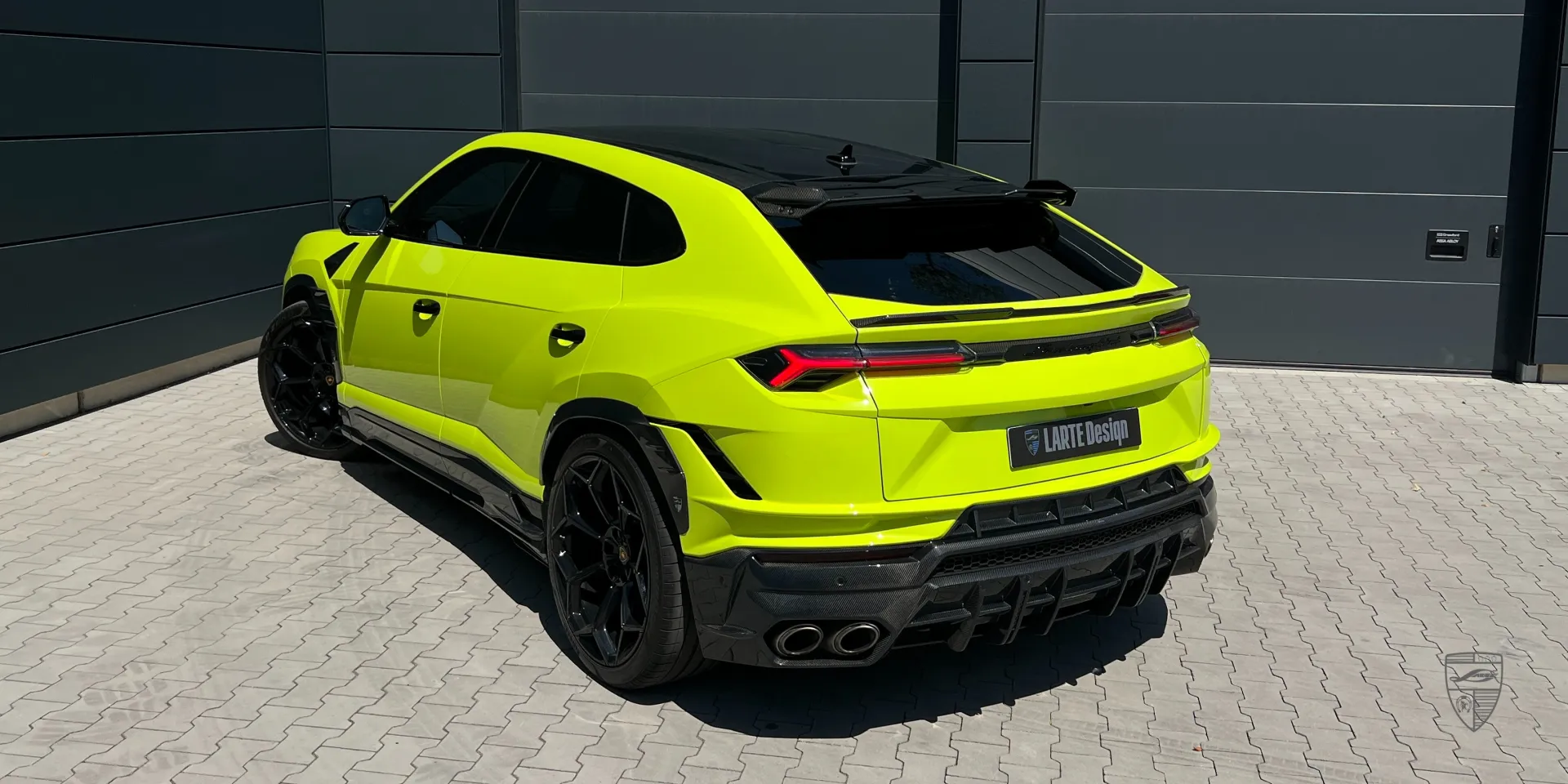 Widebody Urus Performante Gelb Upgrade: erweiterte Breite und aggressives Profil