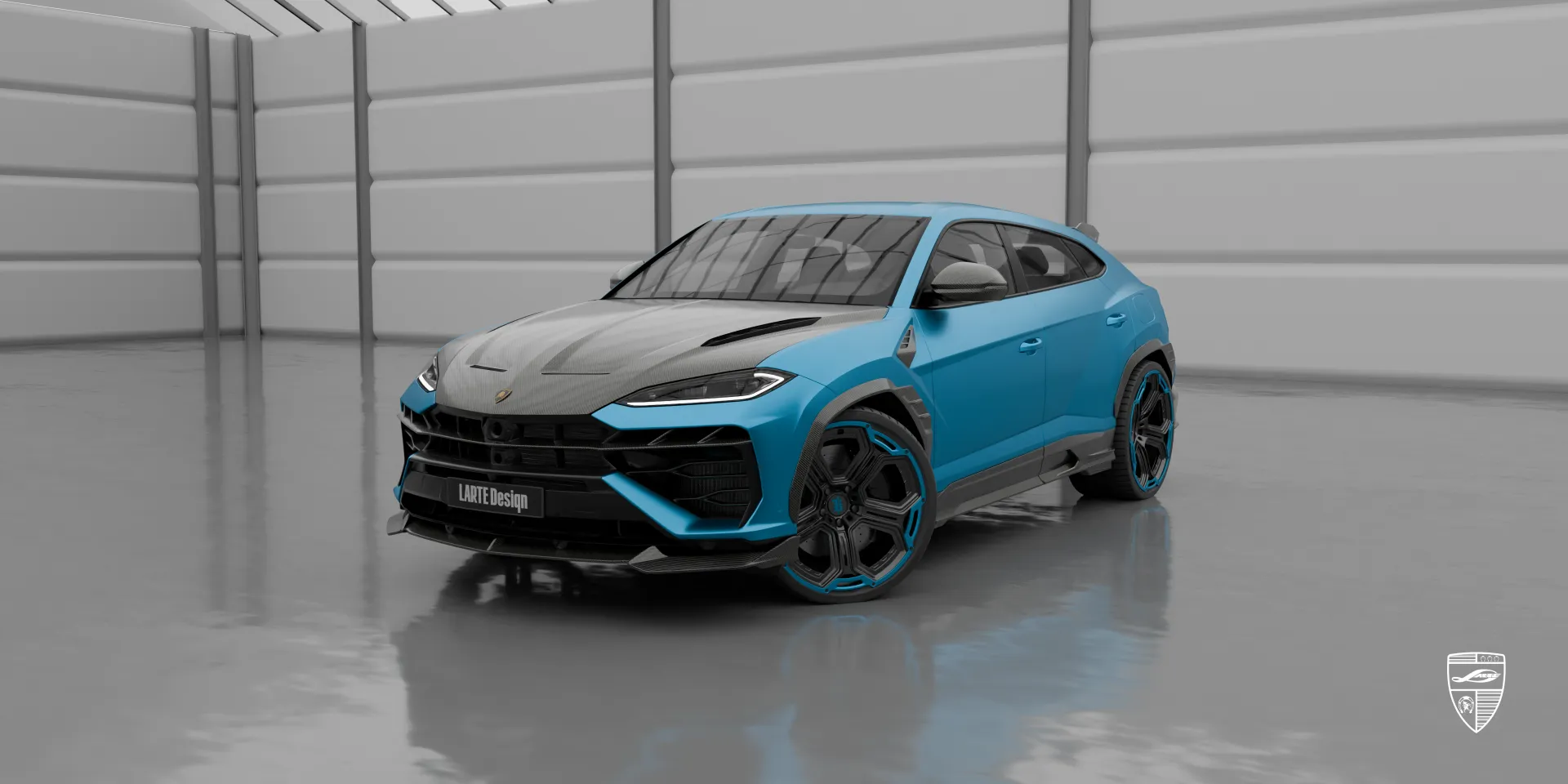URUS SE luxury upgrade: LARGENDA elite customization package, brutal look