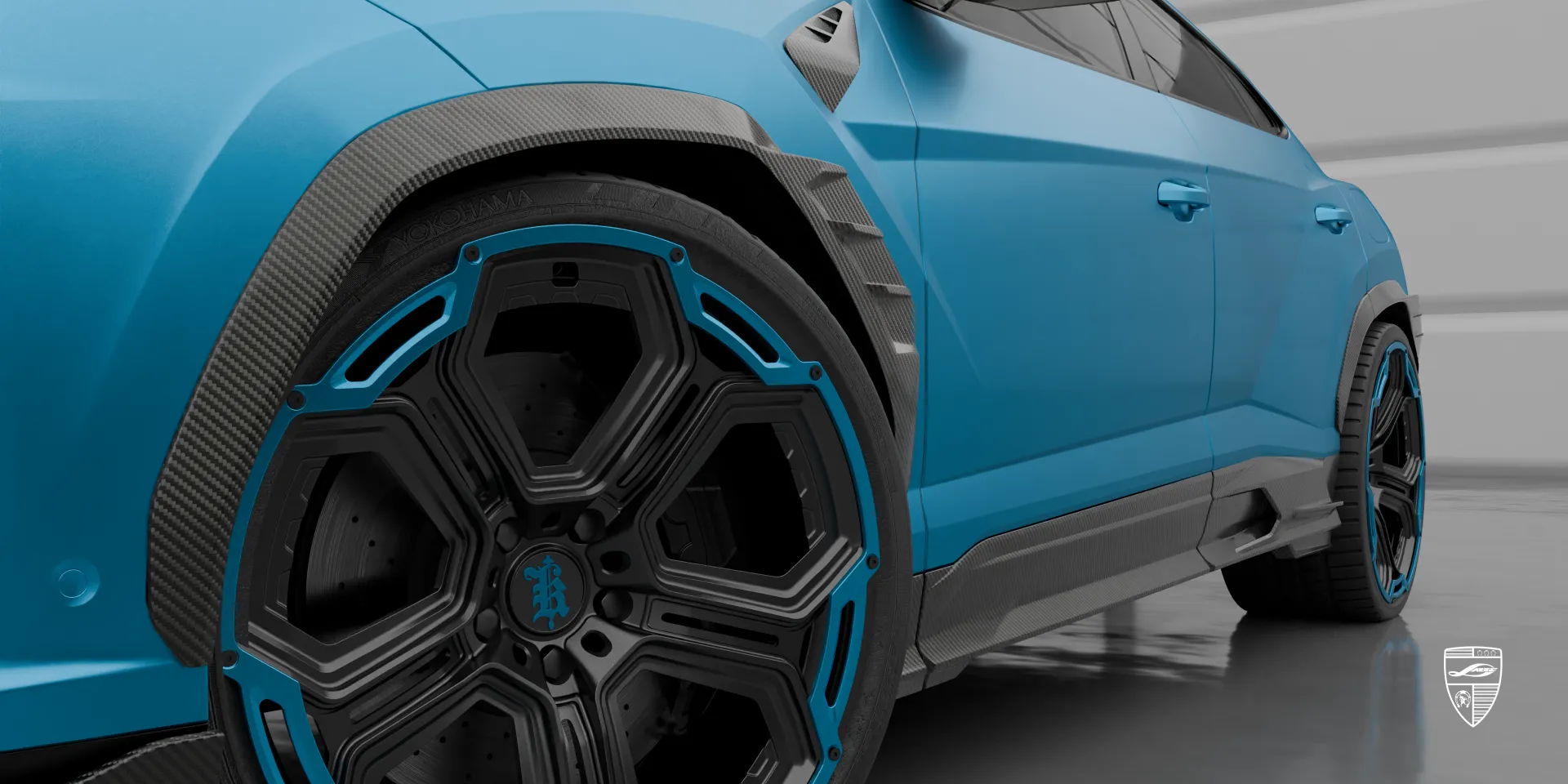 LARGENDA carbon widebody for URUS SE — performance for the elite, bold style