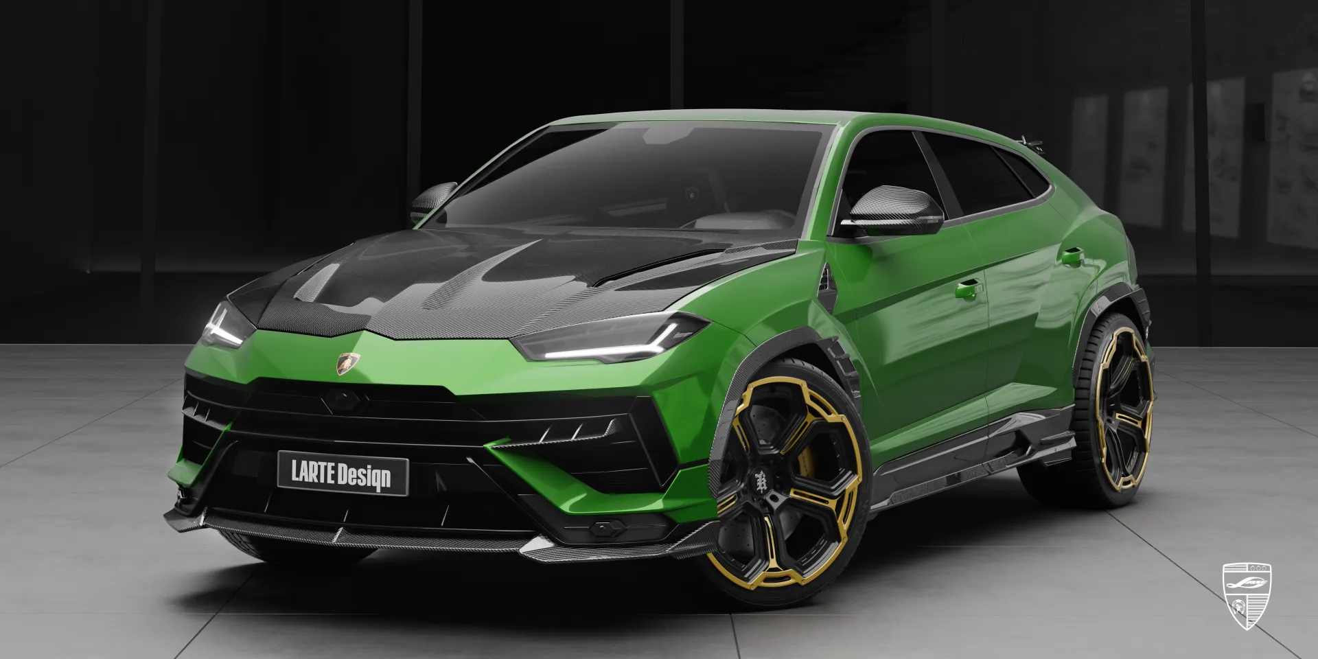 Collector’s edition URUS Largenda — elite styling kit with brutal road presence