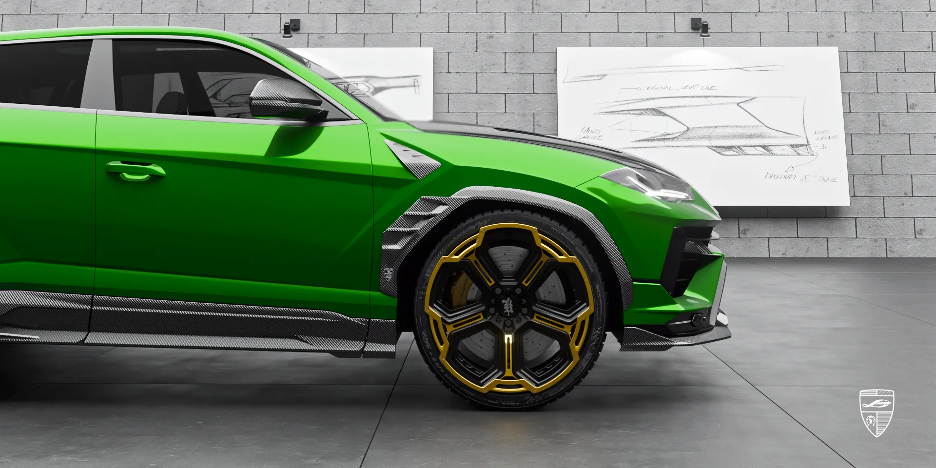 Largenda-tuned Lamborghini URUS S / Performante — limited edition exterior upgrade
