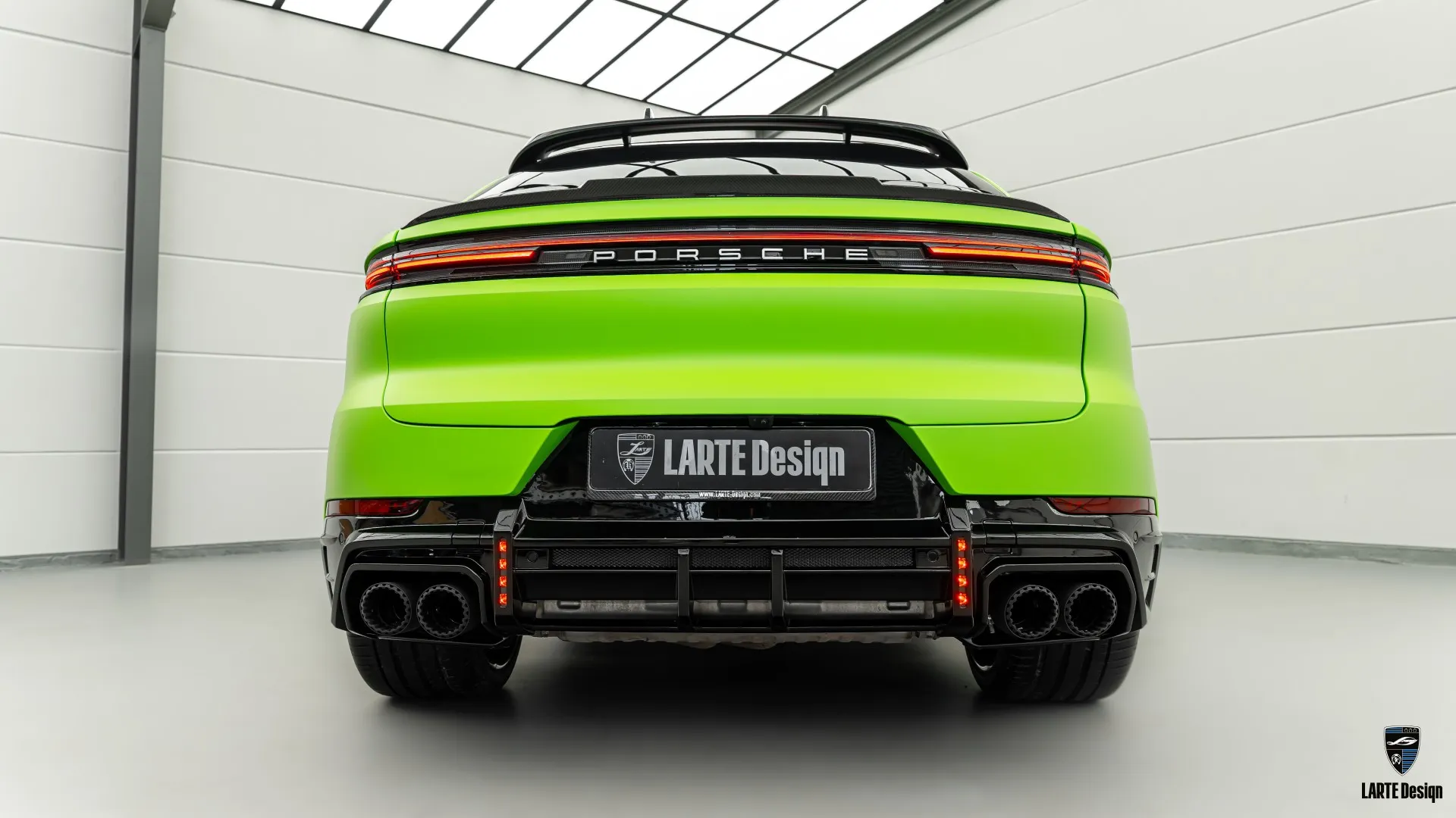 Upgrade your Porsche Cayenne with premium tuning parts by LARTE Design.