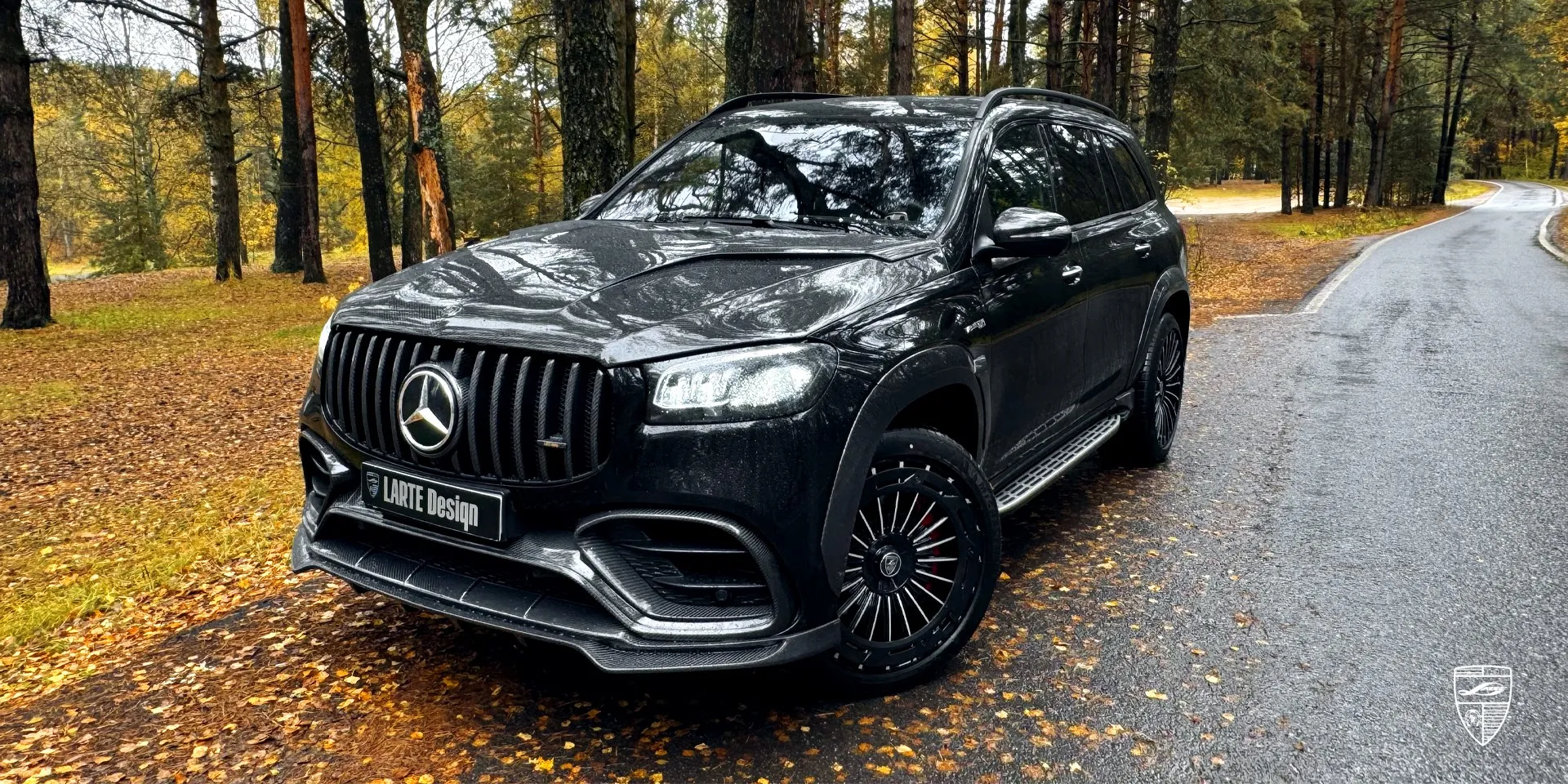 GLS AMG 63 X167 Facelift in Schwarz — WINNER‑Körperkit mit Carbon‑Eleganz für Mercedes‑Benz