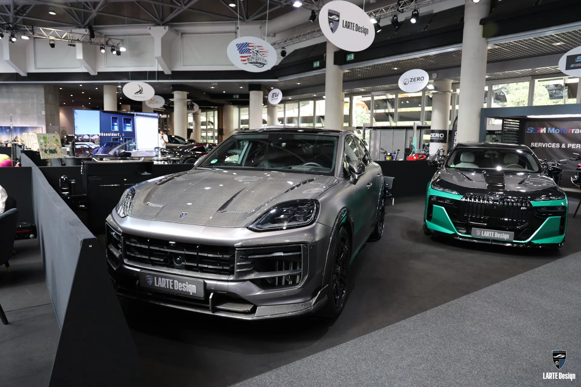 LARTE Design booth at the Top Marques Monaco 2025 expo