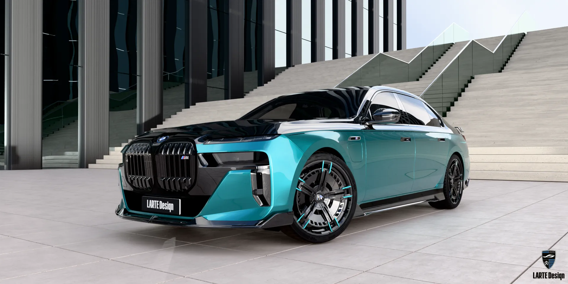 BMW 7 Series with premium appearance package for a bold look