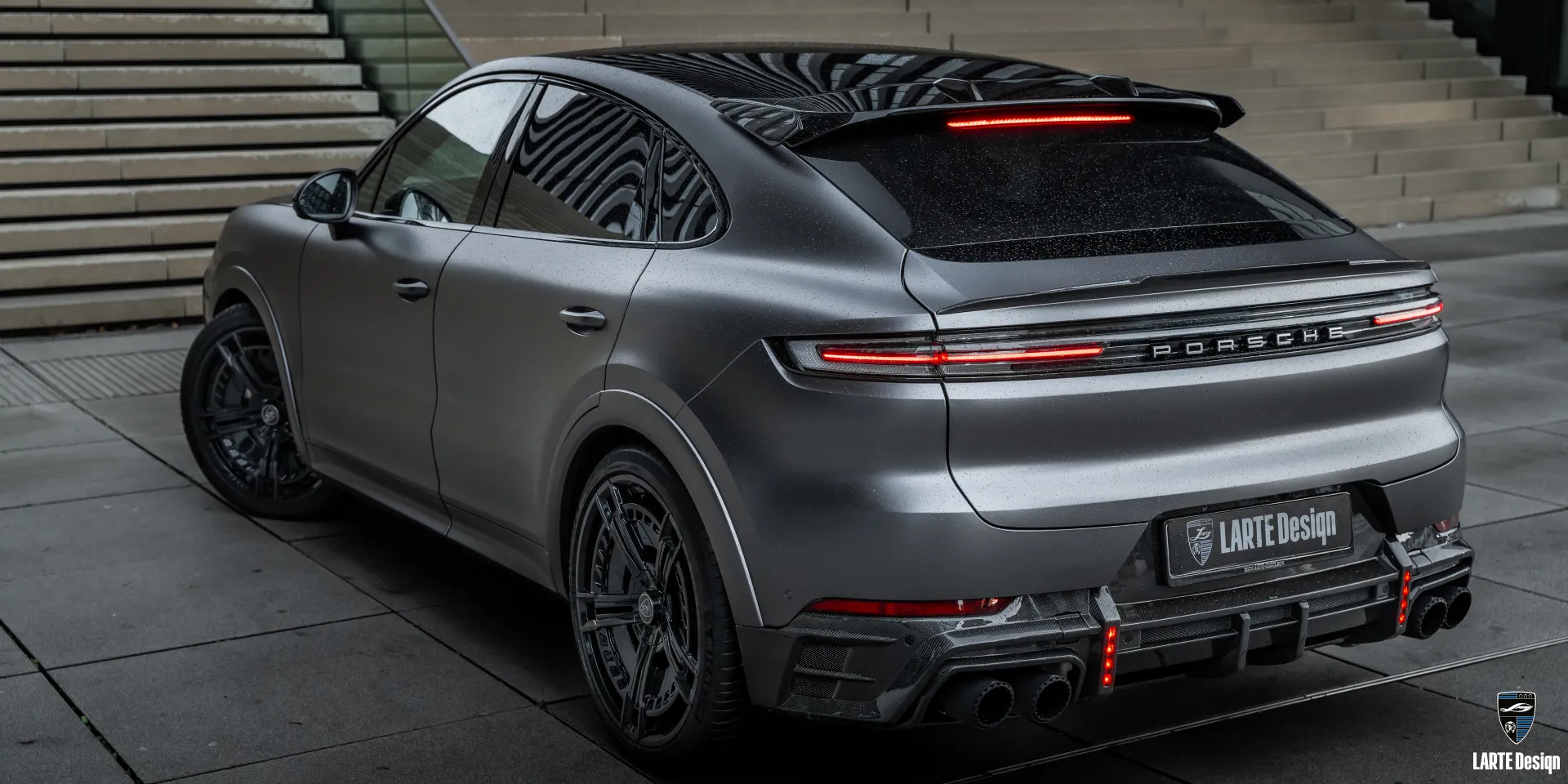 Porsche Cayenne S Coupe with custom tuning, perfect blend of SUV power and luxury