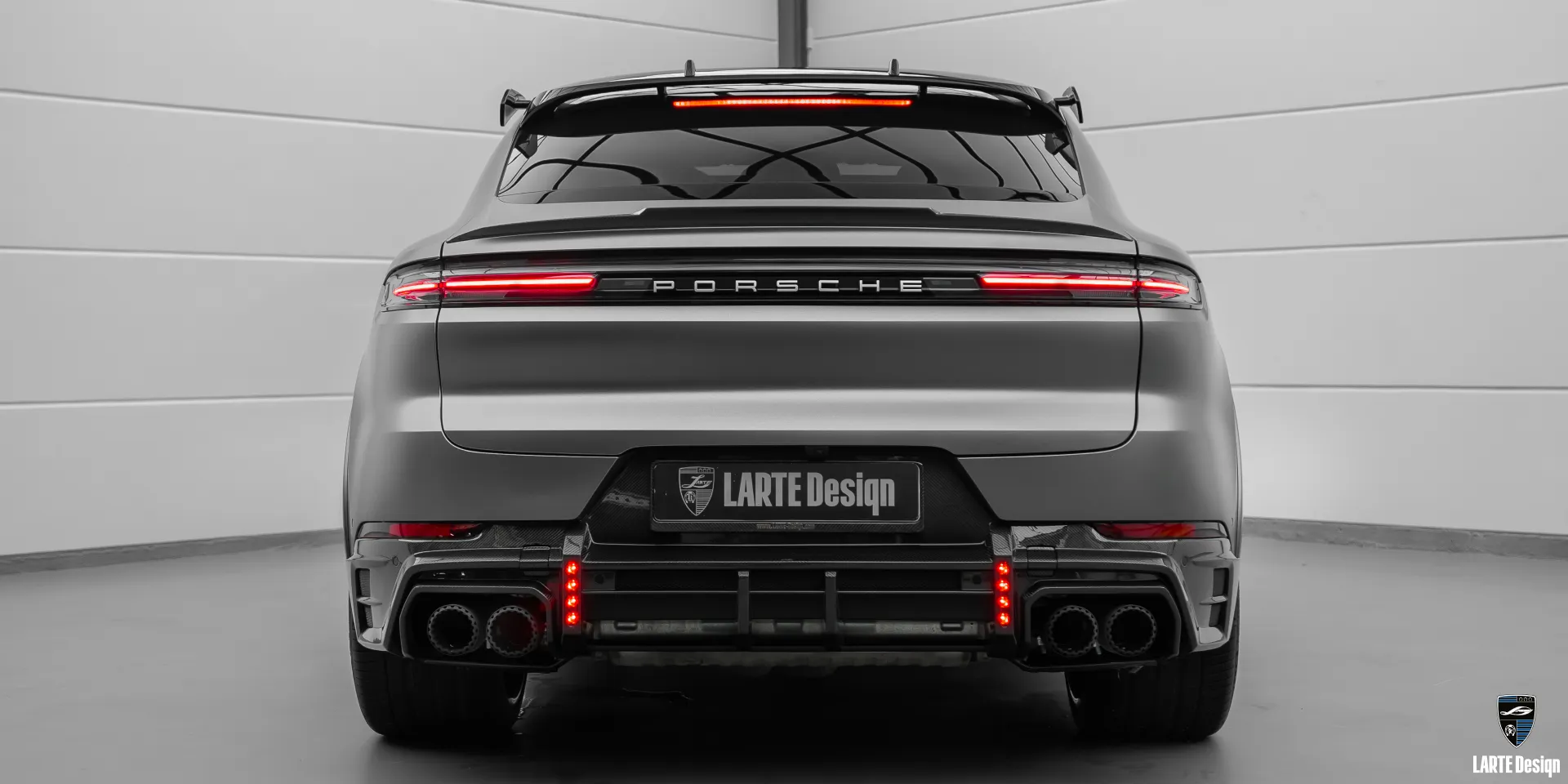 Porsche Cayenne S Coupe luxury car with full tuning package for standout street presence