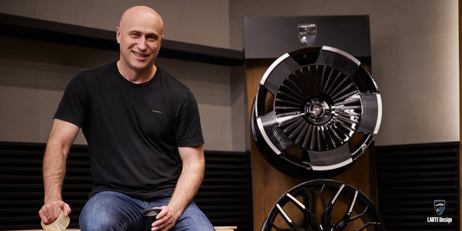 The CEO and owner of LARTE Design, Alexej Janowski