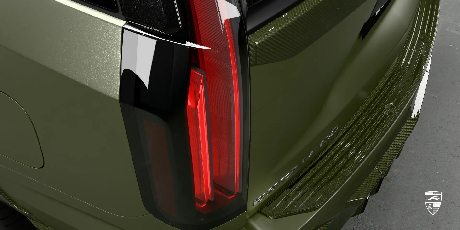 Green Wrap Escalade: Widebody‑Tuning mit präziser Passform und aggressiven Linien