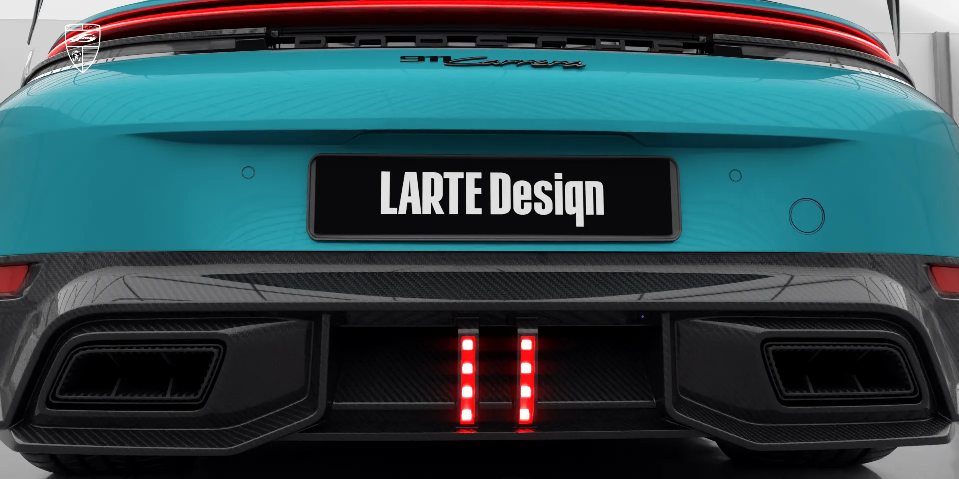 2026 Porsche 911 992.2 mit Aerokit, aggressivem Diffusor und Frontspoiler
