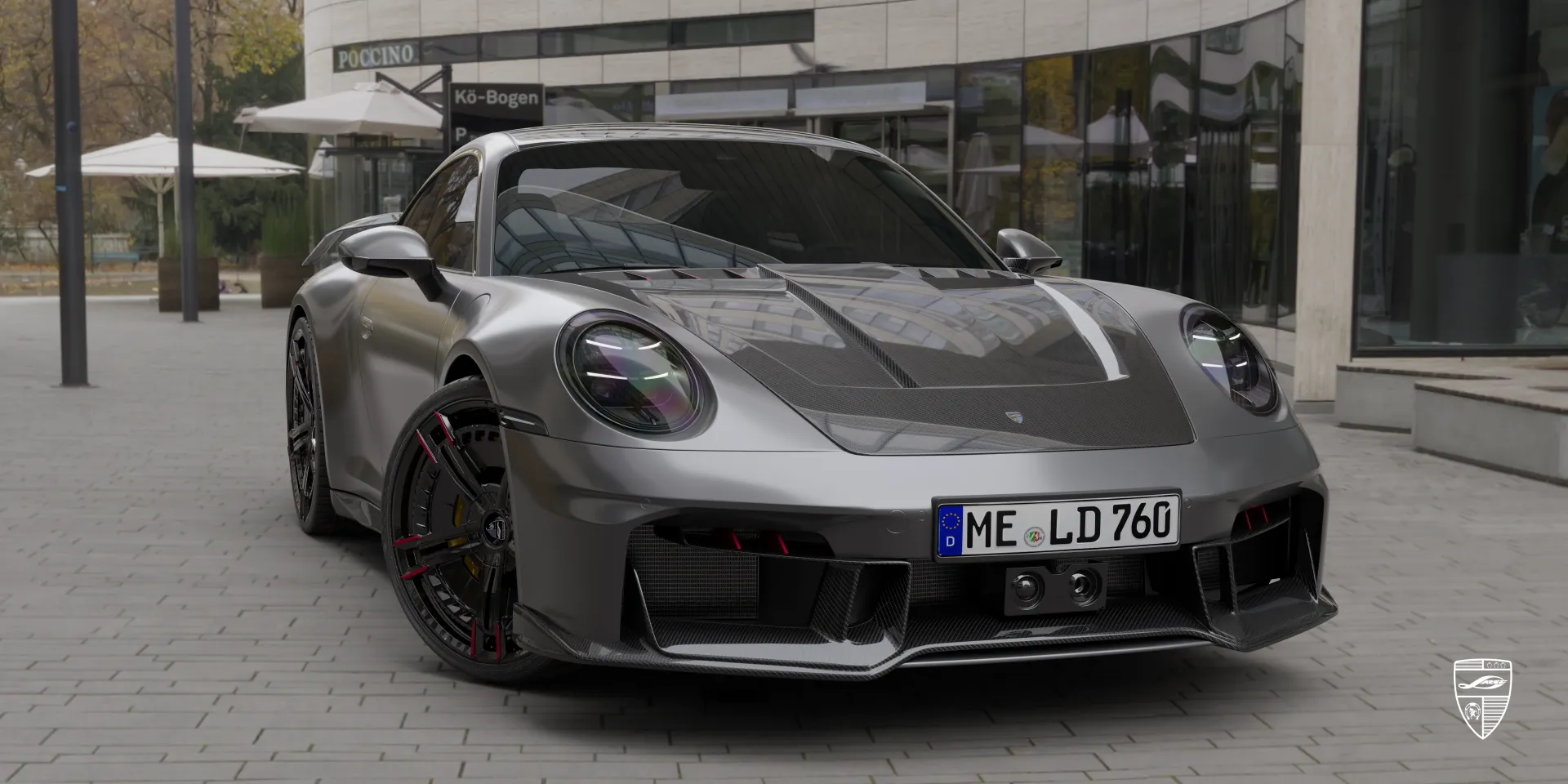 2025 Porsche 911 Carrera 992.2 Facelift mit sportlichem Aerokit und Custom-Upgrade