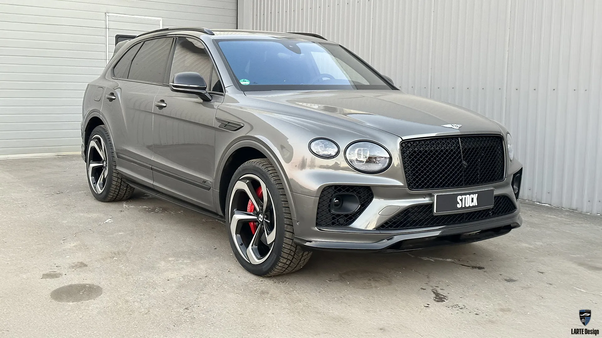 Bentley Bentayga: comparison before and after installing limited edition kit.