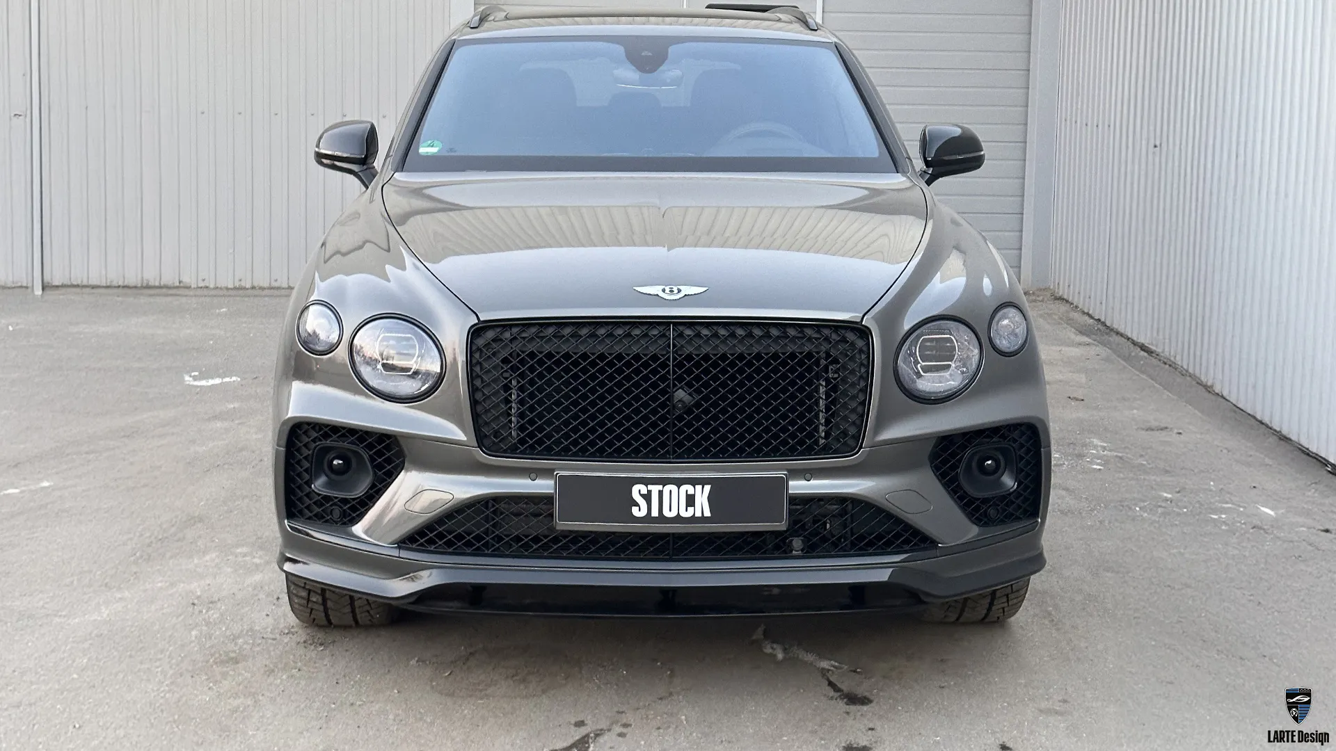 Stock Bentley Bentayga before upgrading with Larte Design premium tuning kit.