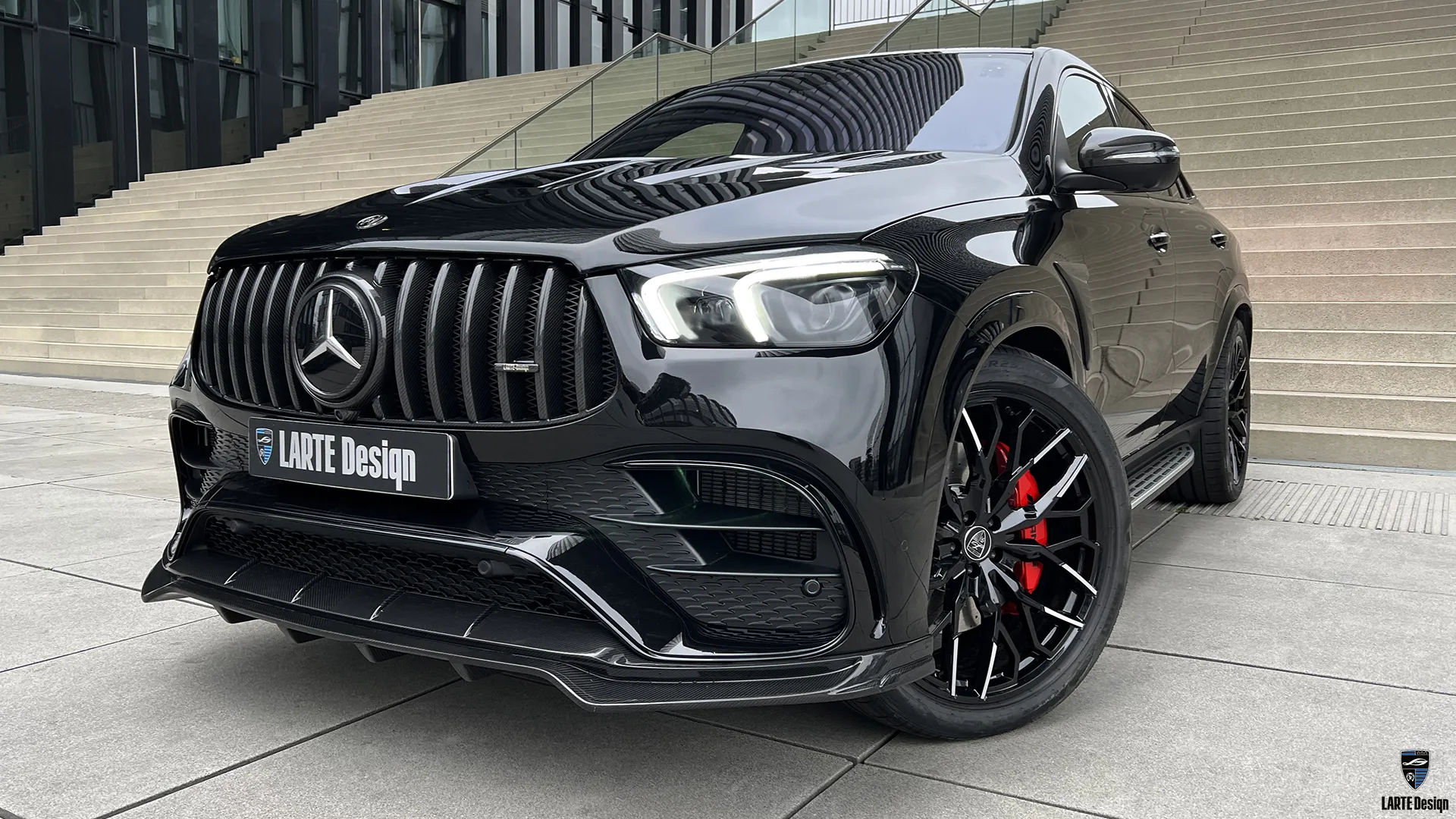 Mercedes-Benz GLE Coupe 53 AMG tuning: limited kit for luxurious upgrade.