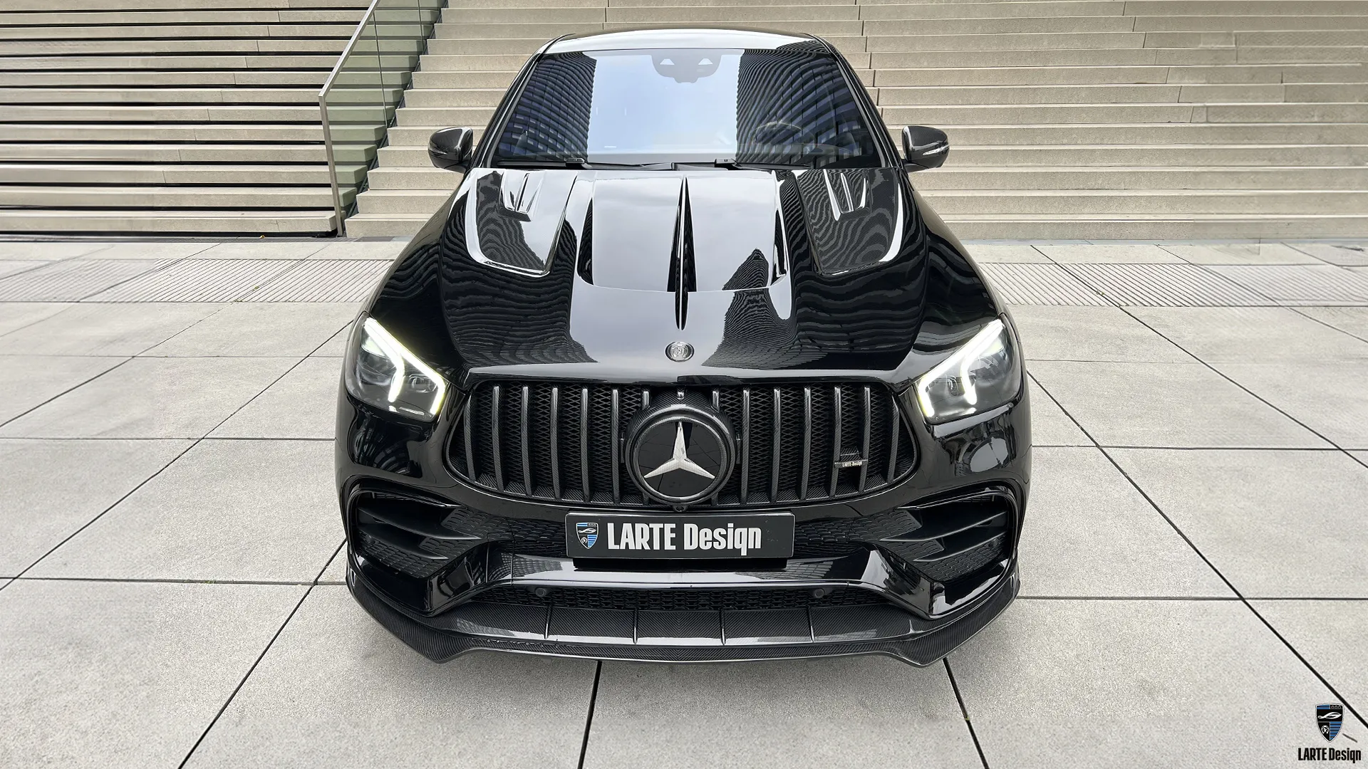 Mercedes-Benz GLE Coupe 53 AMG with exclusive premium tuning by Larte Design.