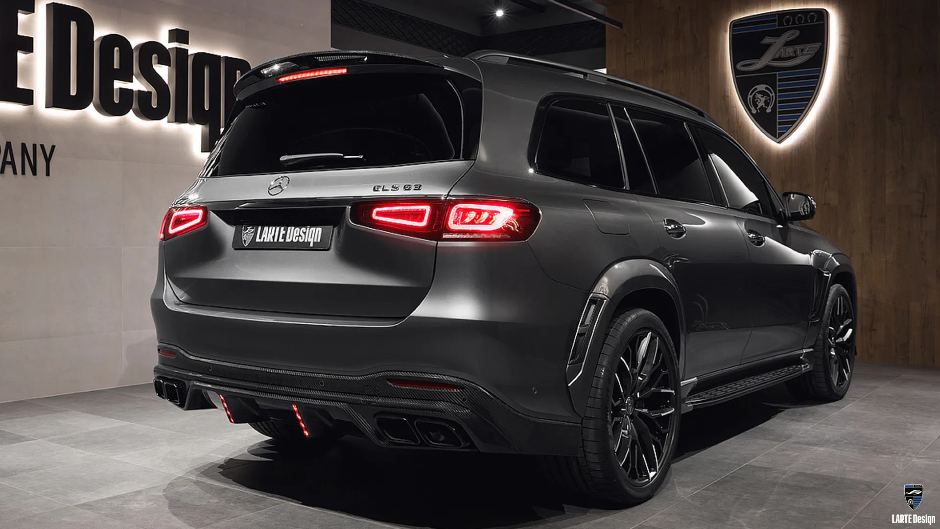 Mercedes-Benz GLS 63 AMG tuning by Larte Design: blend of elegance and power.