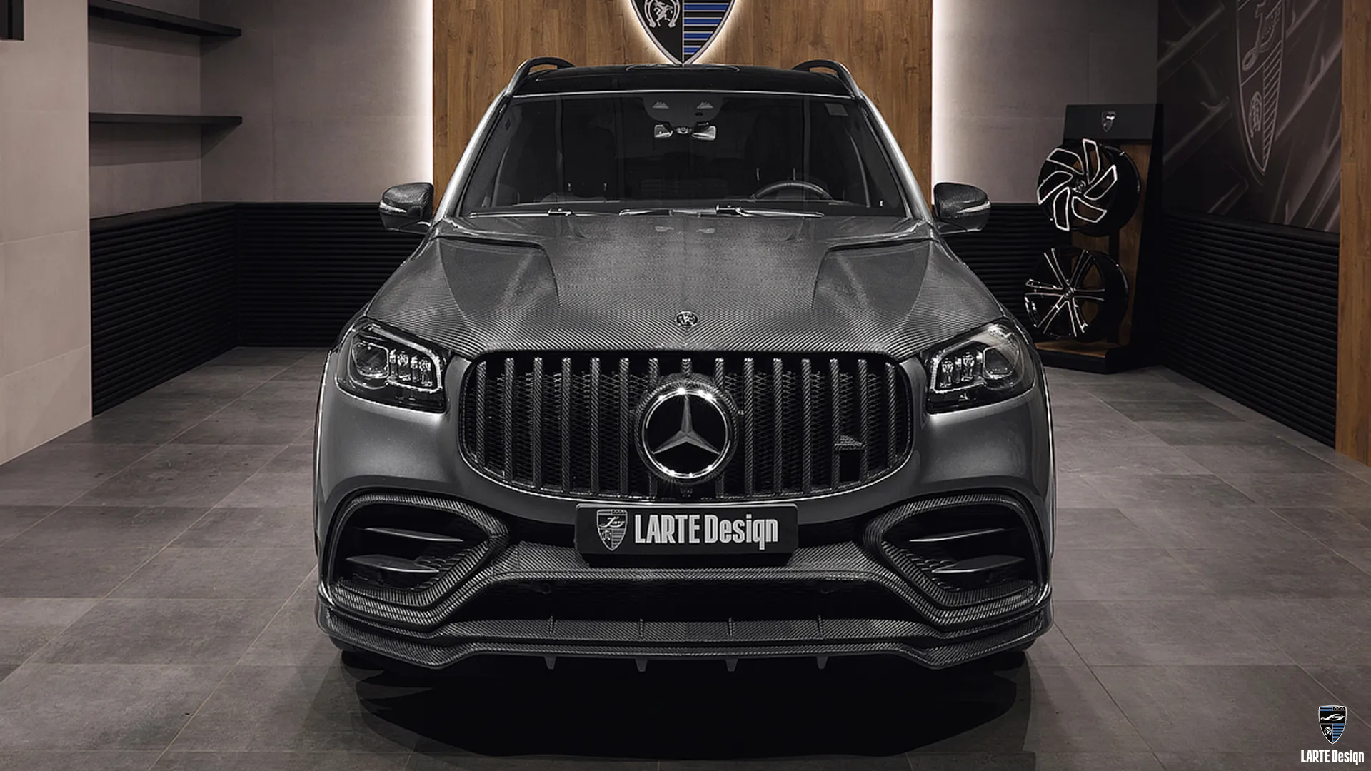 Mercedes-Benz GLS 63 AMG with exclusive premium tuning from Larte Design.