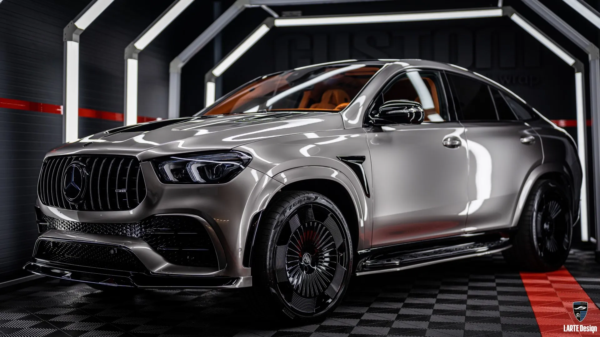 Mercedes GLE Coupe AMG 53 upgrade revealed by the customer of LARTE Design