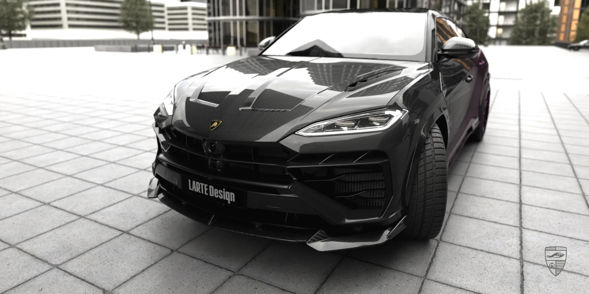 Carbon‑Bodykit Urus mit maßgeschneiderten Außendetails