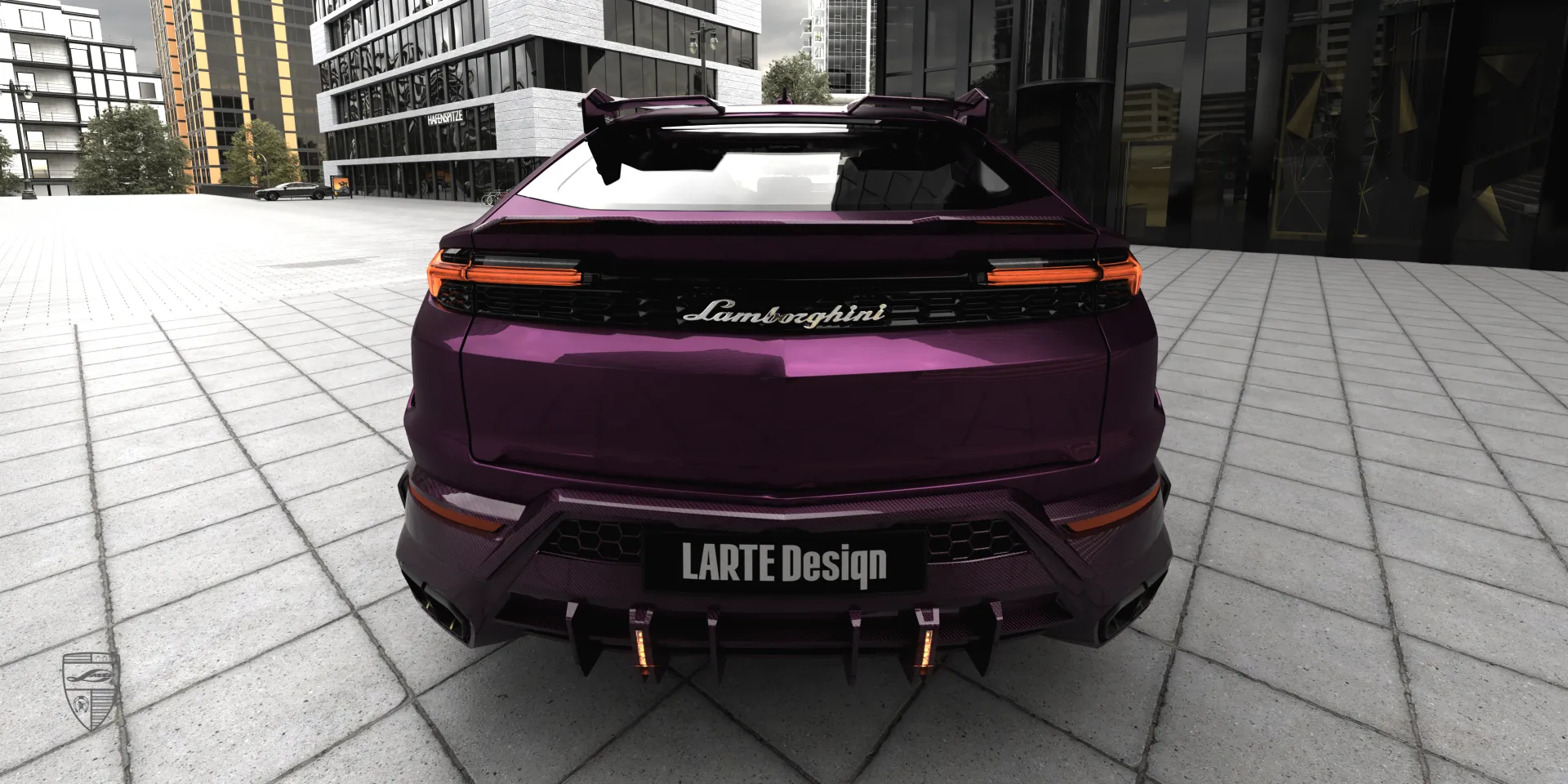 Luxus‑Tuningpaket Lamborghini Urus mit Carbonfaser‑Komponenten