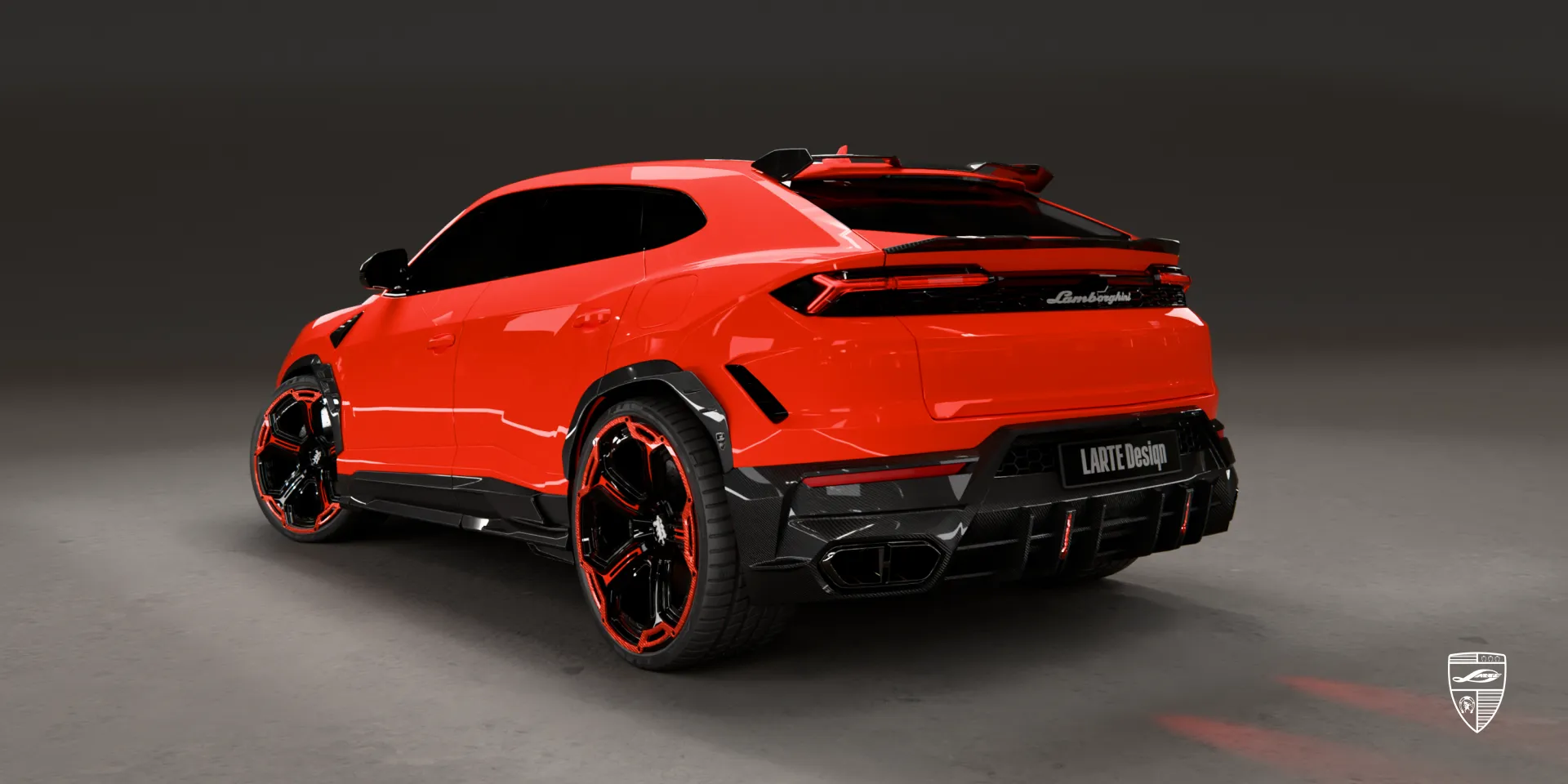 Aero upgrade: Lamborghini URUS SE dry carbon body kit installed