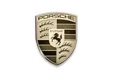 Porsche gold logo