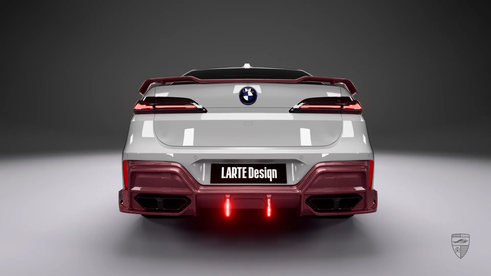 BMW 7er‑Serie mit aggressivem sportlichem Styling