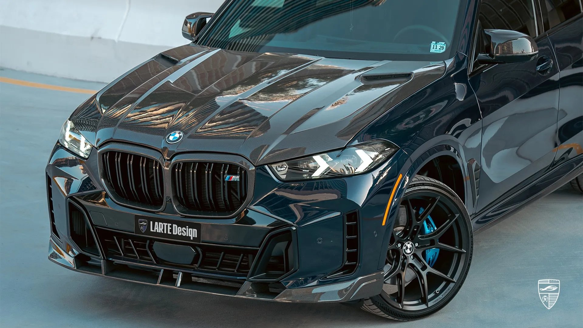 BMW X5 Facelift luxury SUV with custom exterior