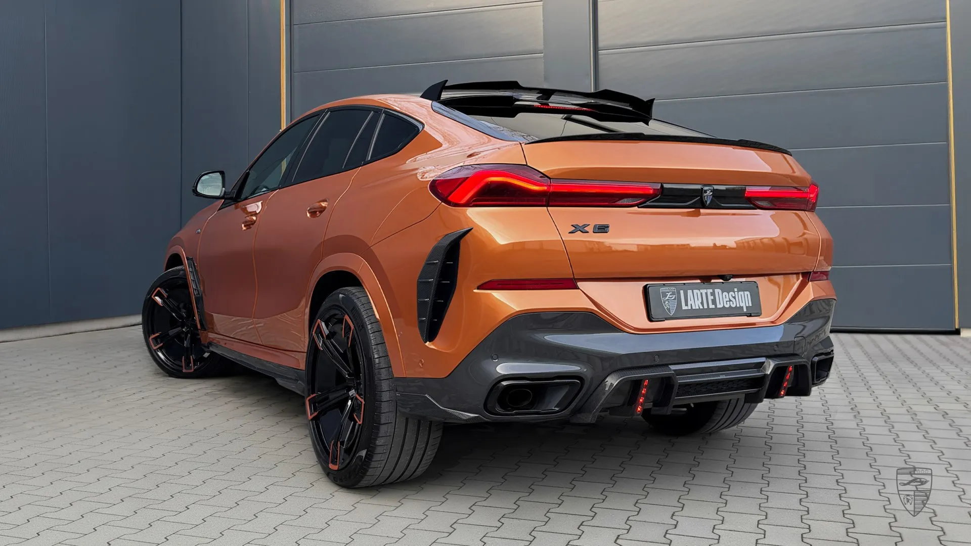 BMW X6 Facelift luxury coupe SUV with distinctive tuning details