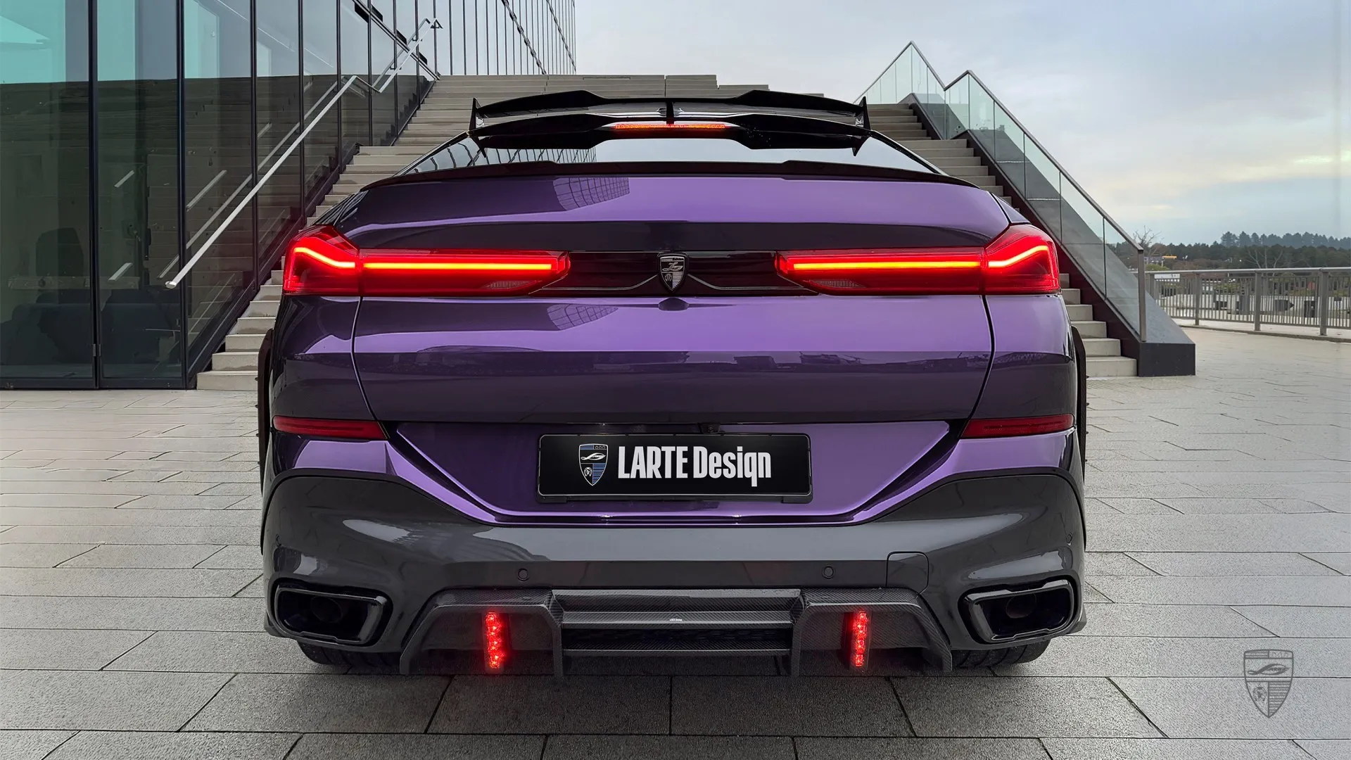 BMW X6 G06 LCI — Leistungs‑SUV in Purpur
