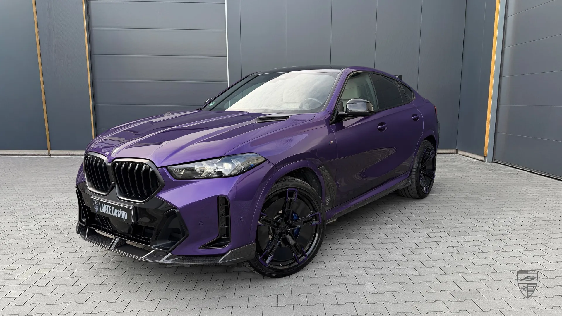 BMW X6 G06 LCI in Purpur